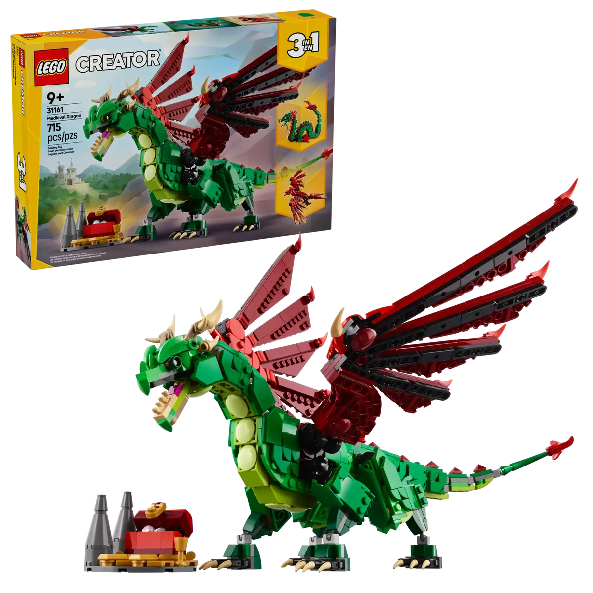 Lego Creator – Dragón Medieval (31161)